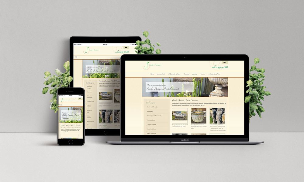 Web Design Project - Js Gardens